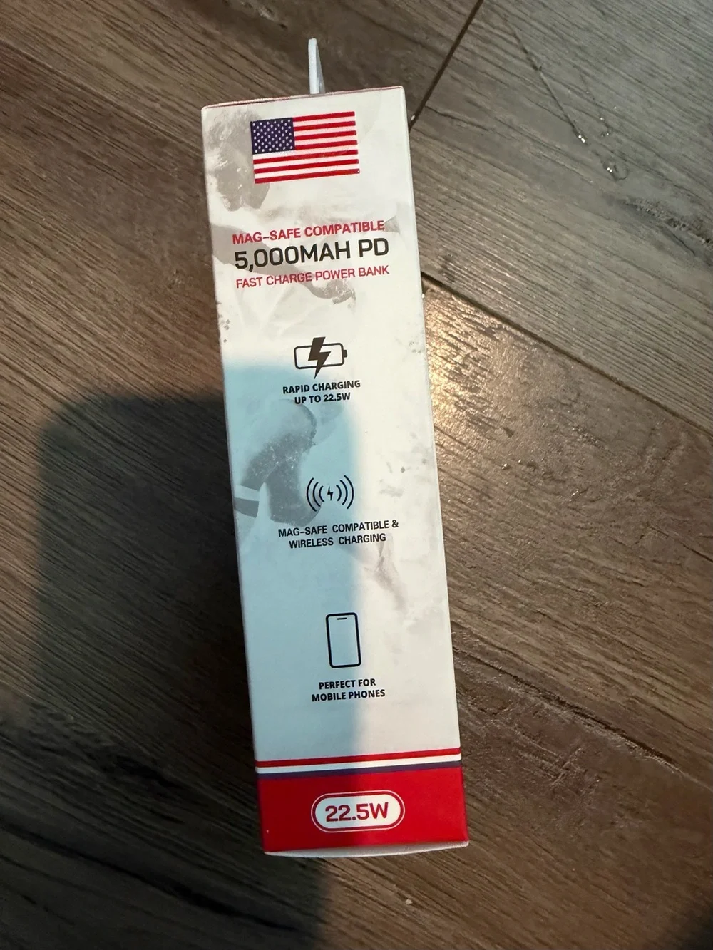Autrix Mag-Safe Compatible 5000 MAH PD Fast Charge Power Bank USA